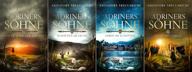Adriners Söhne - Gesamtausgabe bestehend aus 4 Büchern