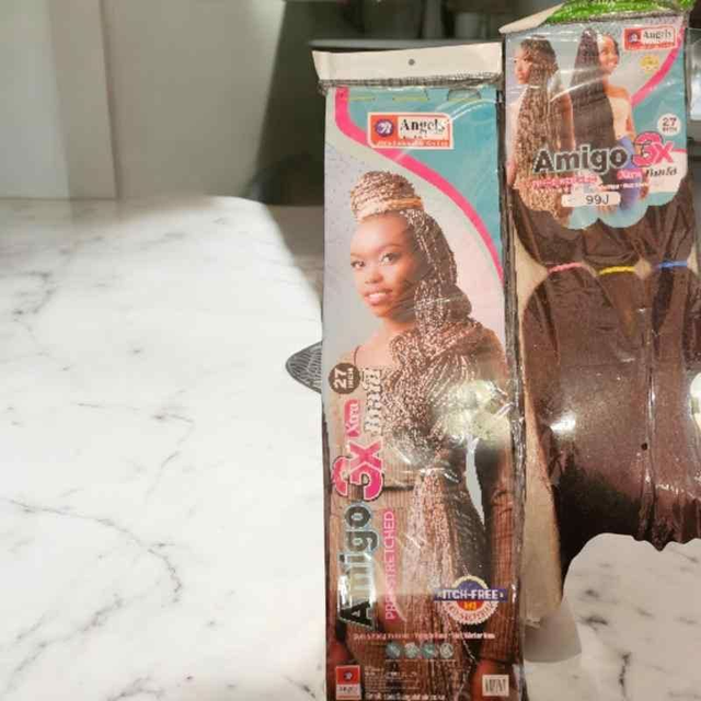 Amigo 3X Pre-Stretched Xtra Braids – 27 Inch (Colour 1 & Colour 99)