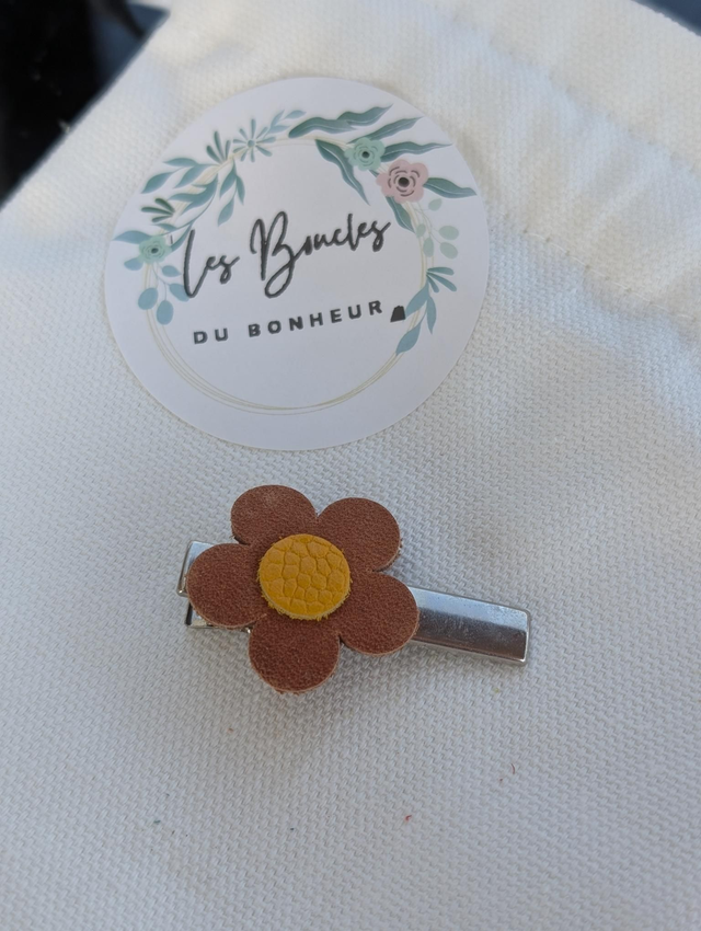 Barrette marguerite 