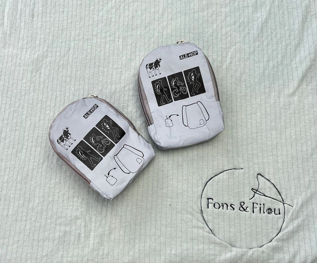 Reflecterende opvouwbare rugzak