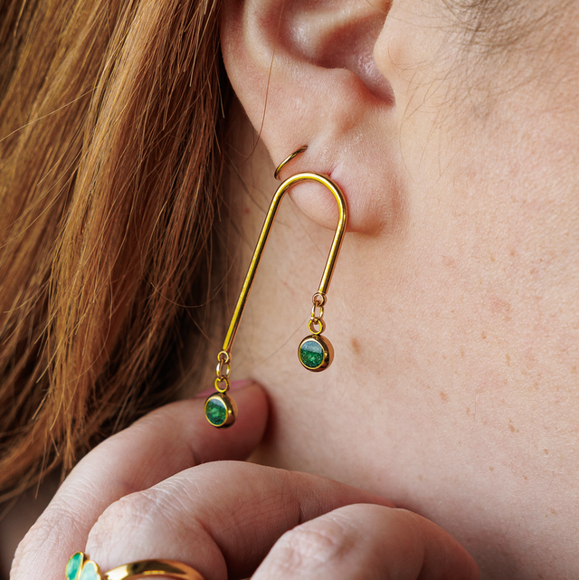 Irregular Drop Earrings