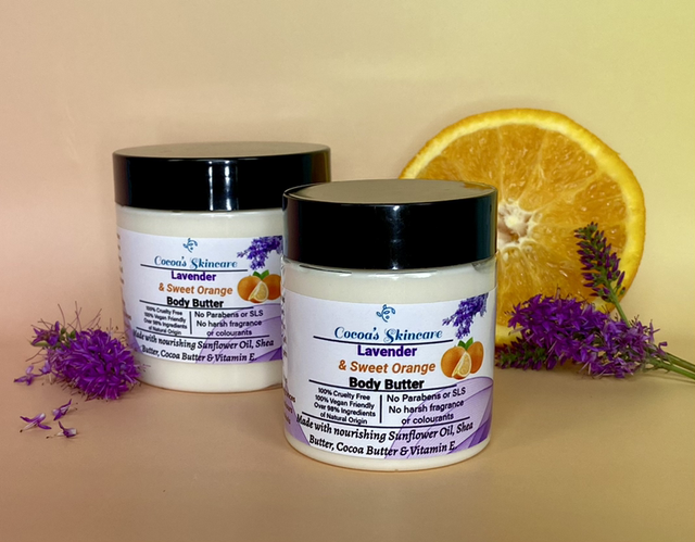 Lavender &amp; Sweet Orange Body Butter 
