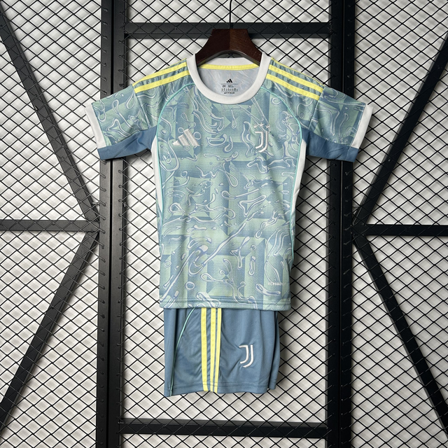 Conjunto camiseta + pantalón NIÑOS 2ª  Juventus 25-26
