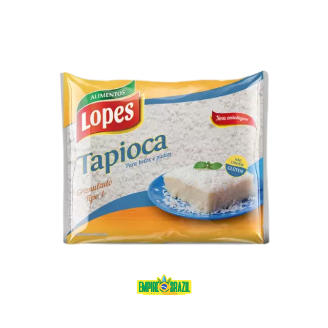 Tapioca Granulada / Granulated Tapioca LOPES 500g