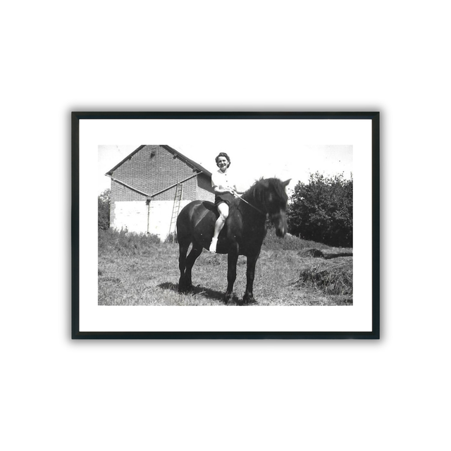  Femme à cheval 