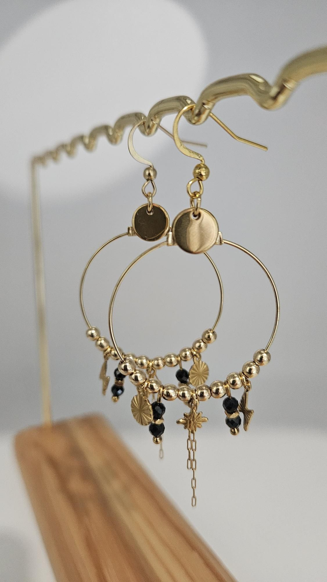 Boucles d&#039;oreilles créoles 