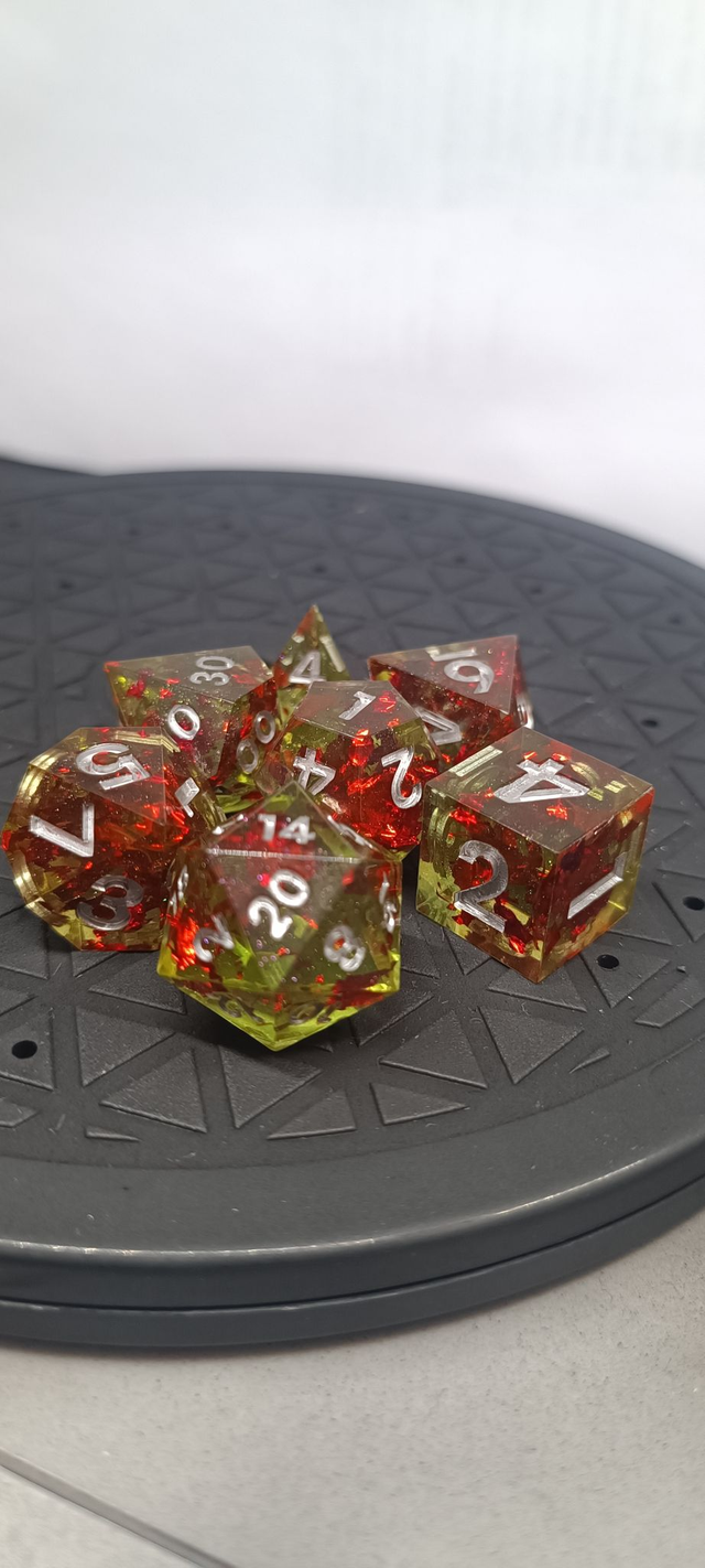 "Half-Orc Blood" Dice Set
