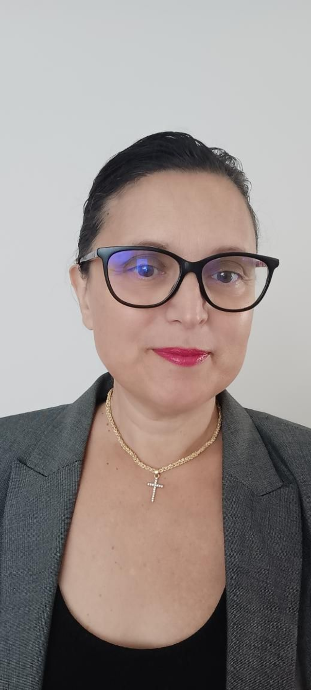 Collier croix strass 