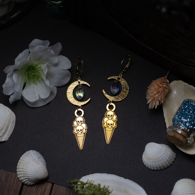 Glace à la Faucheuse - collection black summer 