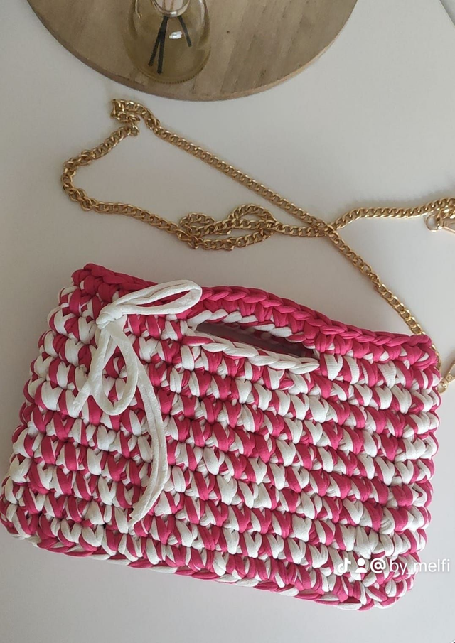 Sac Freind rouge rose blanc