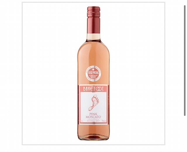 Barefoot Pink Moscato Rosé Wine 750ml