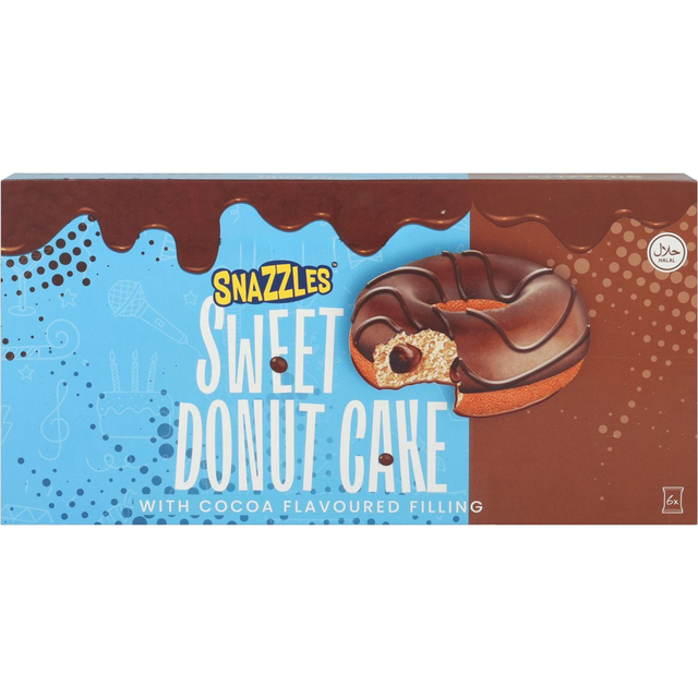 Sweet Donut Cake fourré au chocolat X6