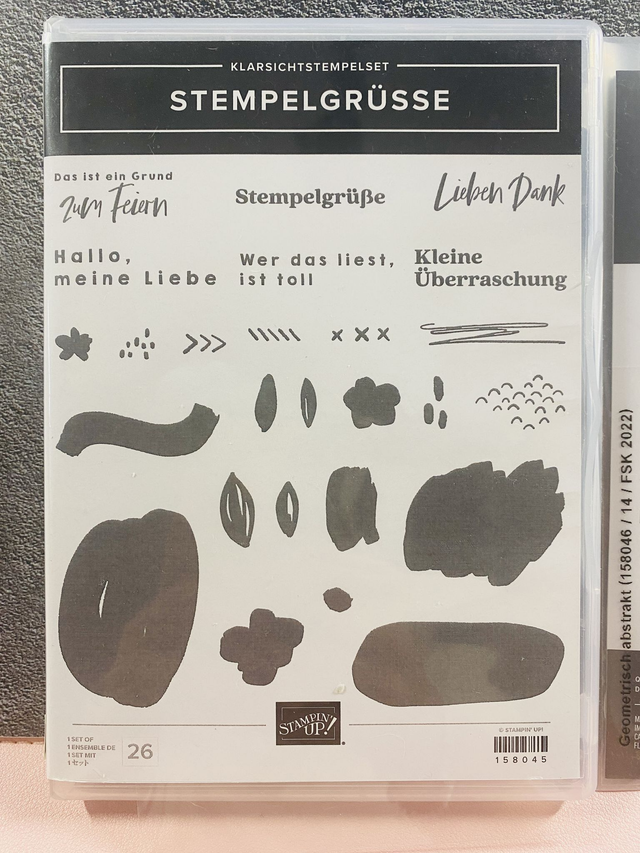 Stempelgrüsse (PP mit Stanzformen)