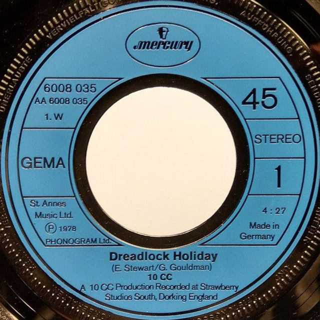10cc - Dreadlock Holiday