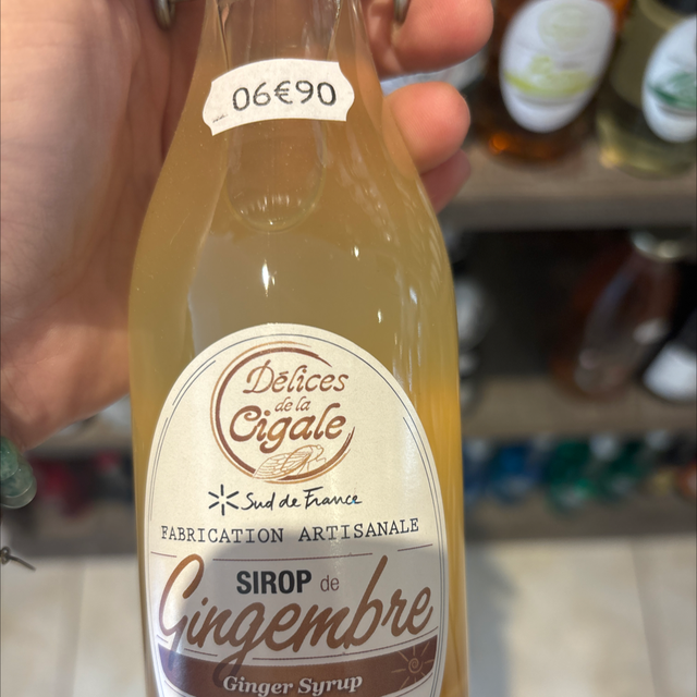 Sirop de gingembre 25 cl