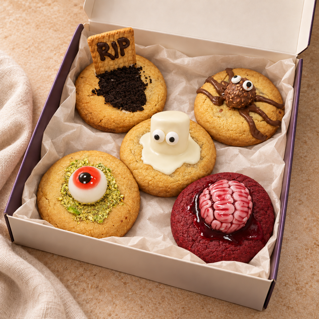 Caja 5 Cookies Halloween