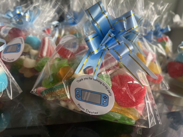 Party favours Gaming sweet bags 
