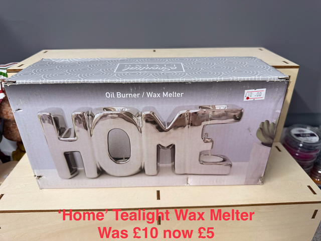 ‘Home’ Tealight Wax Melter