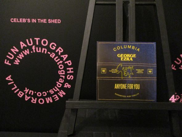 George Ezra - 'Anyone For You' Authentic Autographed Single Cover (4)