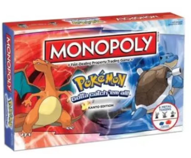 Monopoly Pokemon - Kanto Edition (Engels)