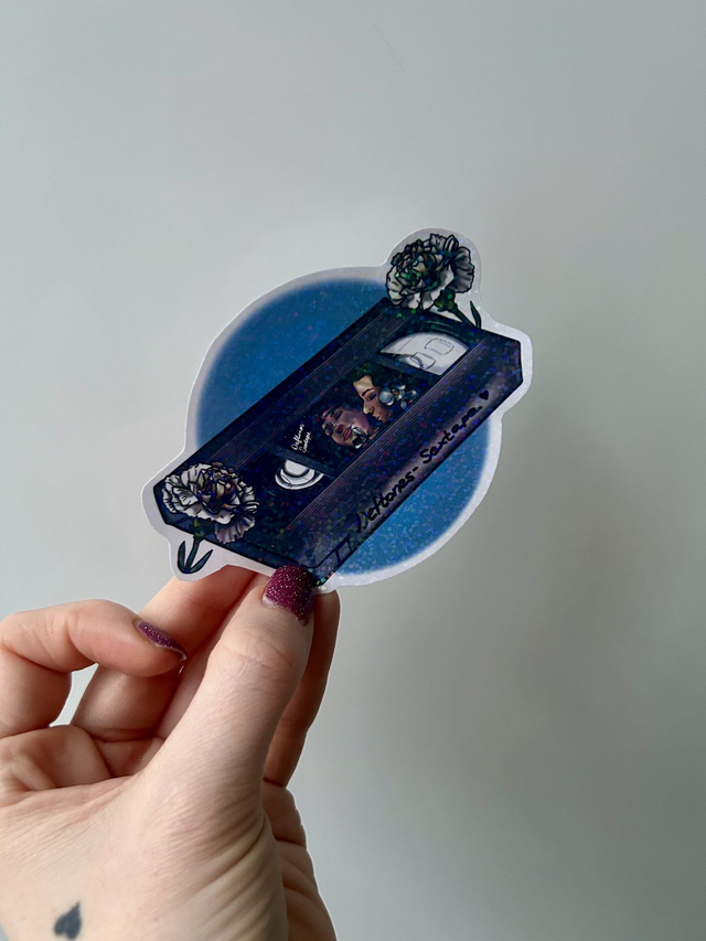 Deftones Sextape Sticker – Glossy Glitter