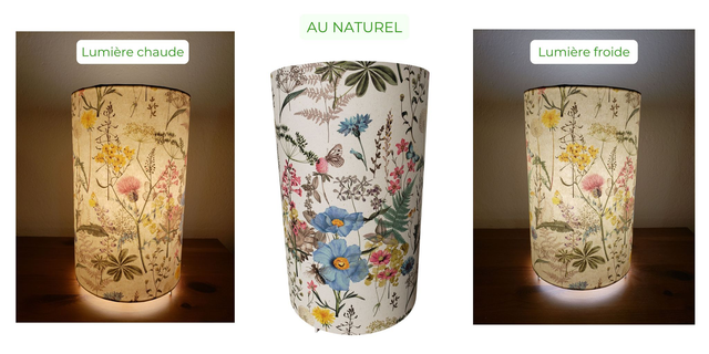 Lampe d’ambiance en papier – Taille S ou M – 2ème série