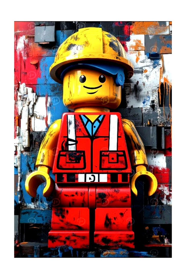 Lego Figures Art Print