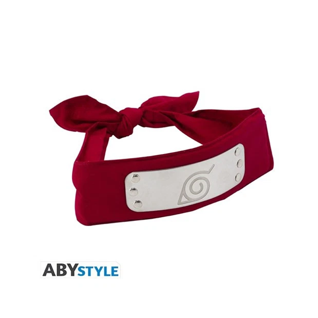 NARUTO SHIPPUDEN - Headband Red Konoha - Adult size