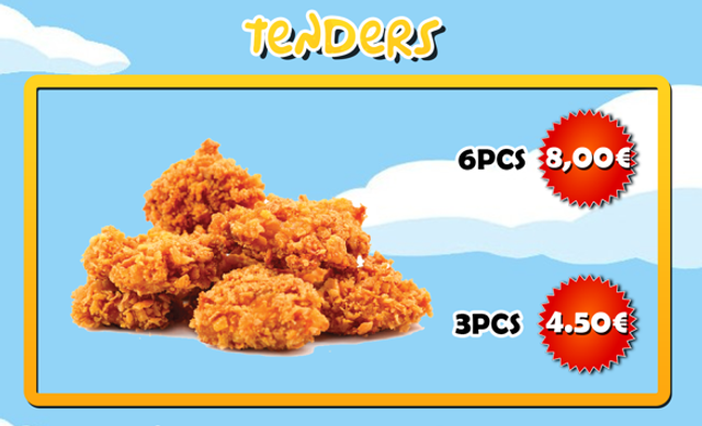 TENDERS 3PCS