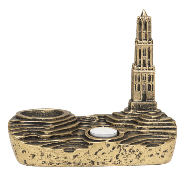 Domtoren (18 cm) Waxine - Plant (Goud)