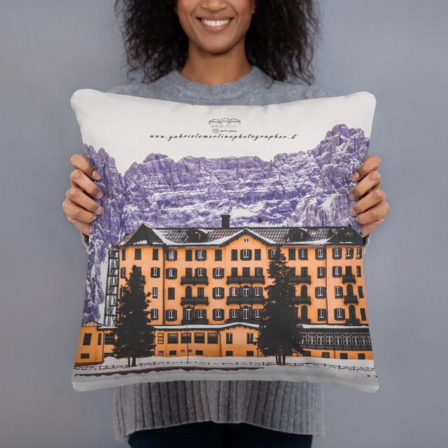  Cuscino Lago di Misurina 