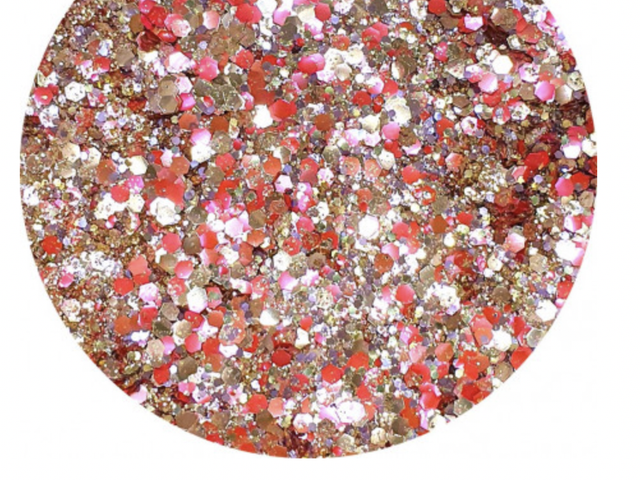 SI SI LA PAILLETTE  &quot; Vegas Bébé &quot; Mélange de paillettes biodégradables gamme sparkle.