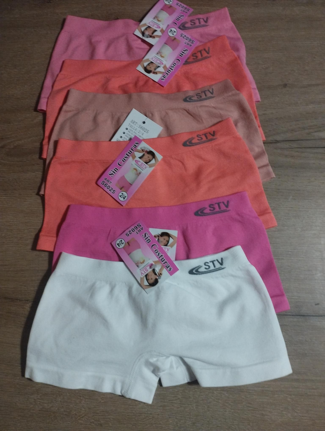 Lot de 6 shortys filles taille 2 ans 