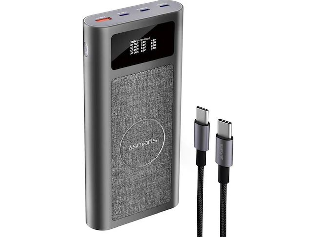4smarts Batterie externe ultra 26800 mAh Noir
