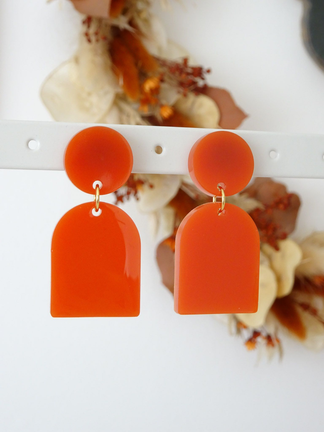 Puce et arche : Orange