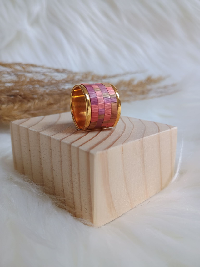 Bague LARGE Mosaïque