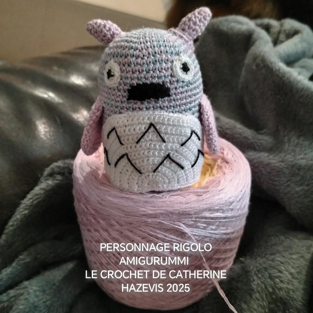 2025 PERSONNAGE RIGOLO AMIGURUMMI 