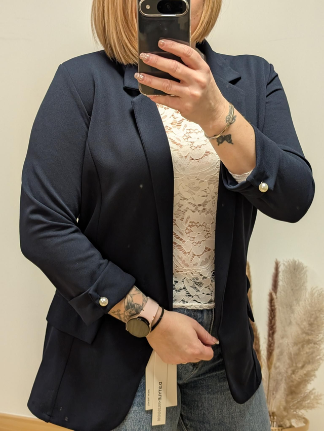 Ref V02 Blazer Garance marine