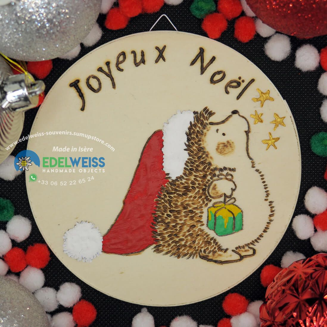 Hérisson avec cadeau