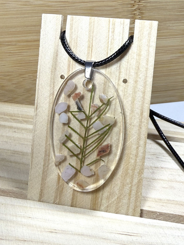 Pendentif Opale Rose