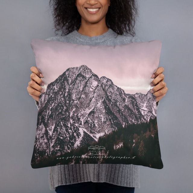  Cuscino sunset mountain 