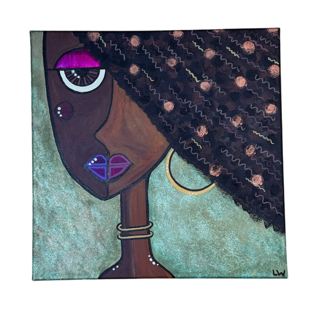 Brown-Eyed Girl (framed)