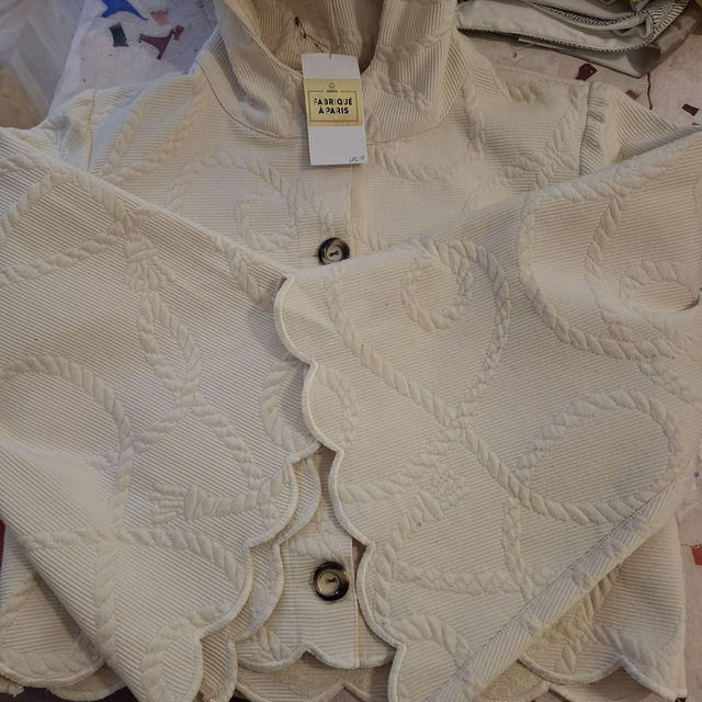 Luc17 veste à capuche jacquard 