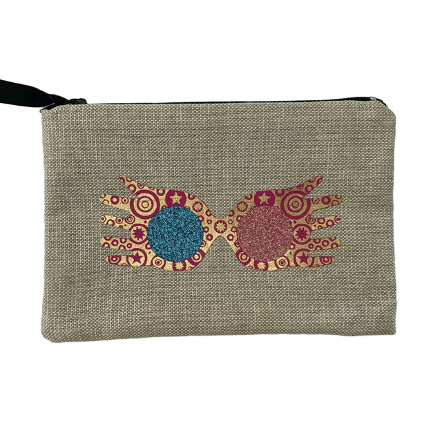 Petite Pochette inspiration Harry Potter: Lunettes de Luna Lovegood