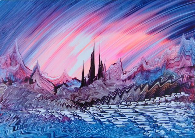 Sunrise Castle : Poster Print A3