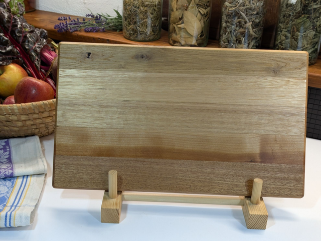 Sideboard Upcycling - Schneidbrett Eiche/Kirsche/Mahagoni Mix