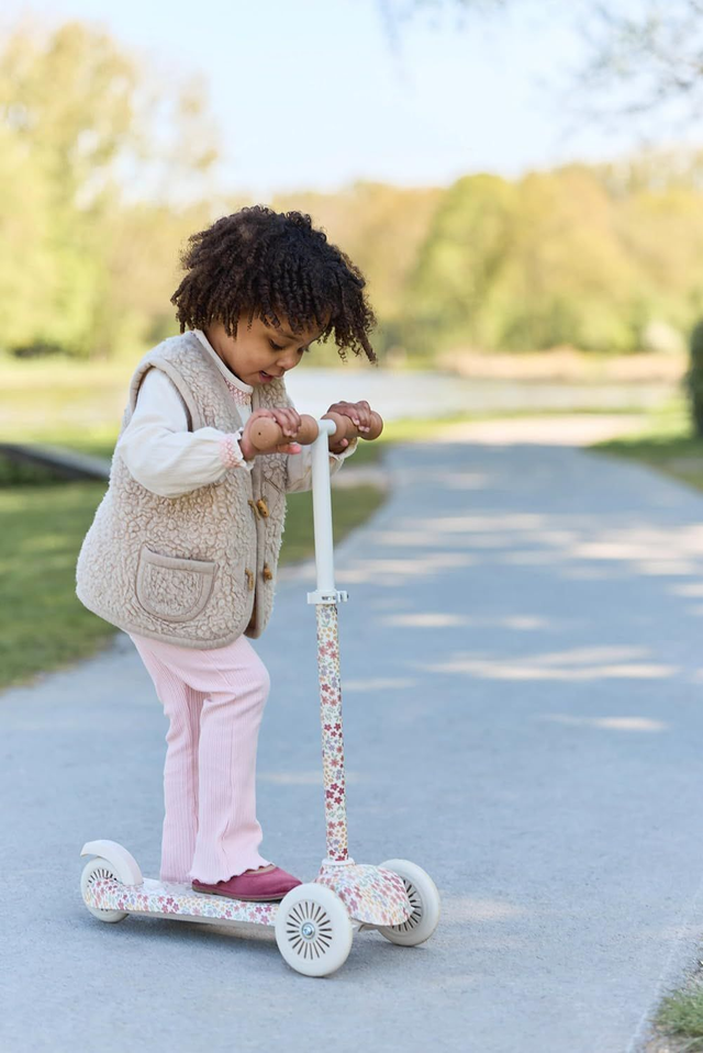 Little Dutch Kinderroller „Sunny Flower“ – Weiß, 3–5 Jahre