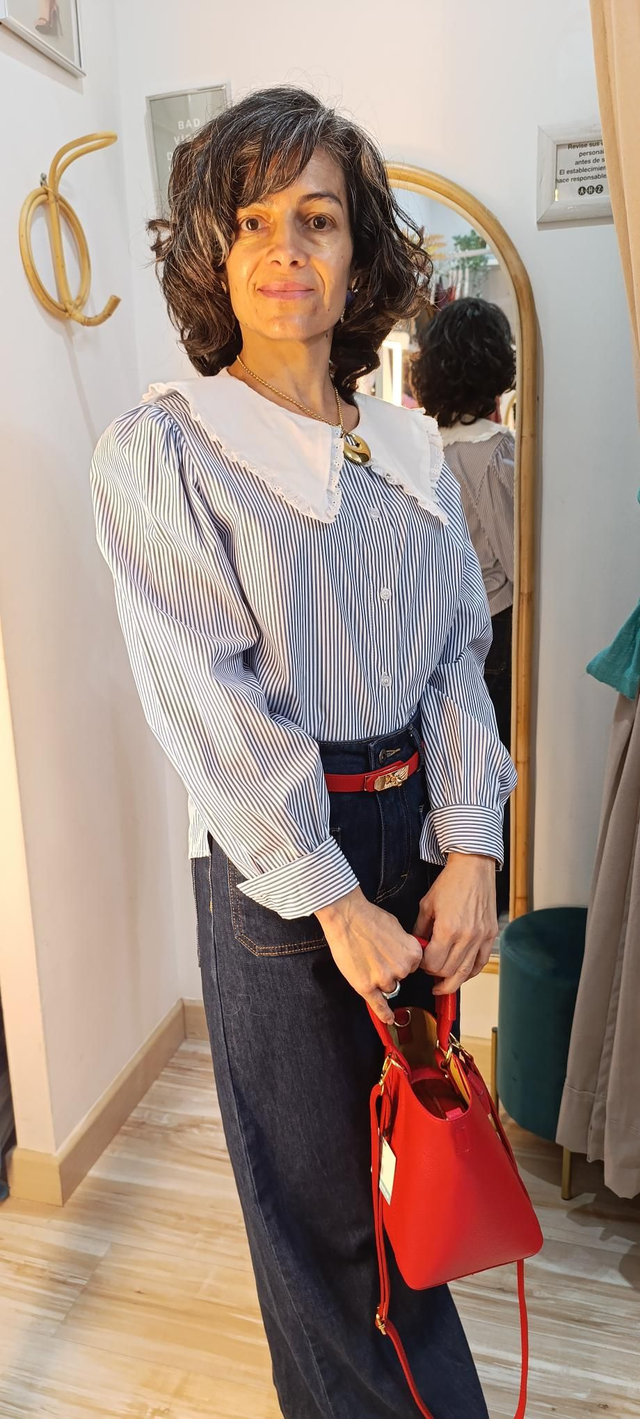 Camisa cuello bebé