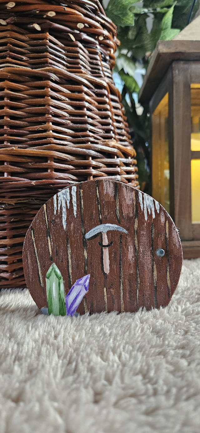 Illustration sur bois - Le Mineur