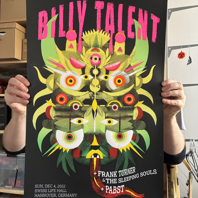 Gigposter "Billy Talent"